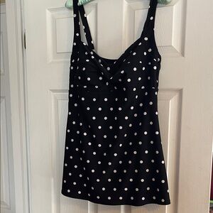 Polka Dot One Piece Swimsuit